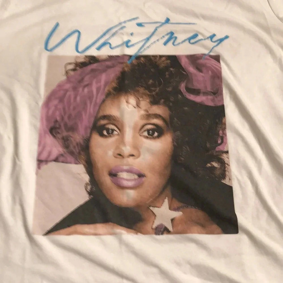 Whitney Houston Band Tee Shirt - Picture 1 of 6